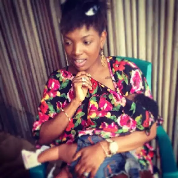 See Photos of Annie Idibia Breast-Feeding Her Daughter in Public!